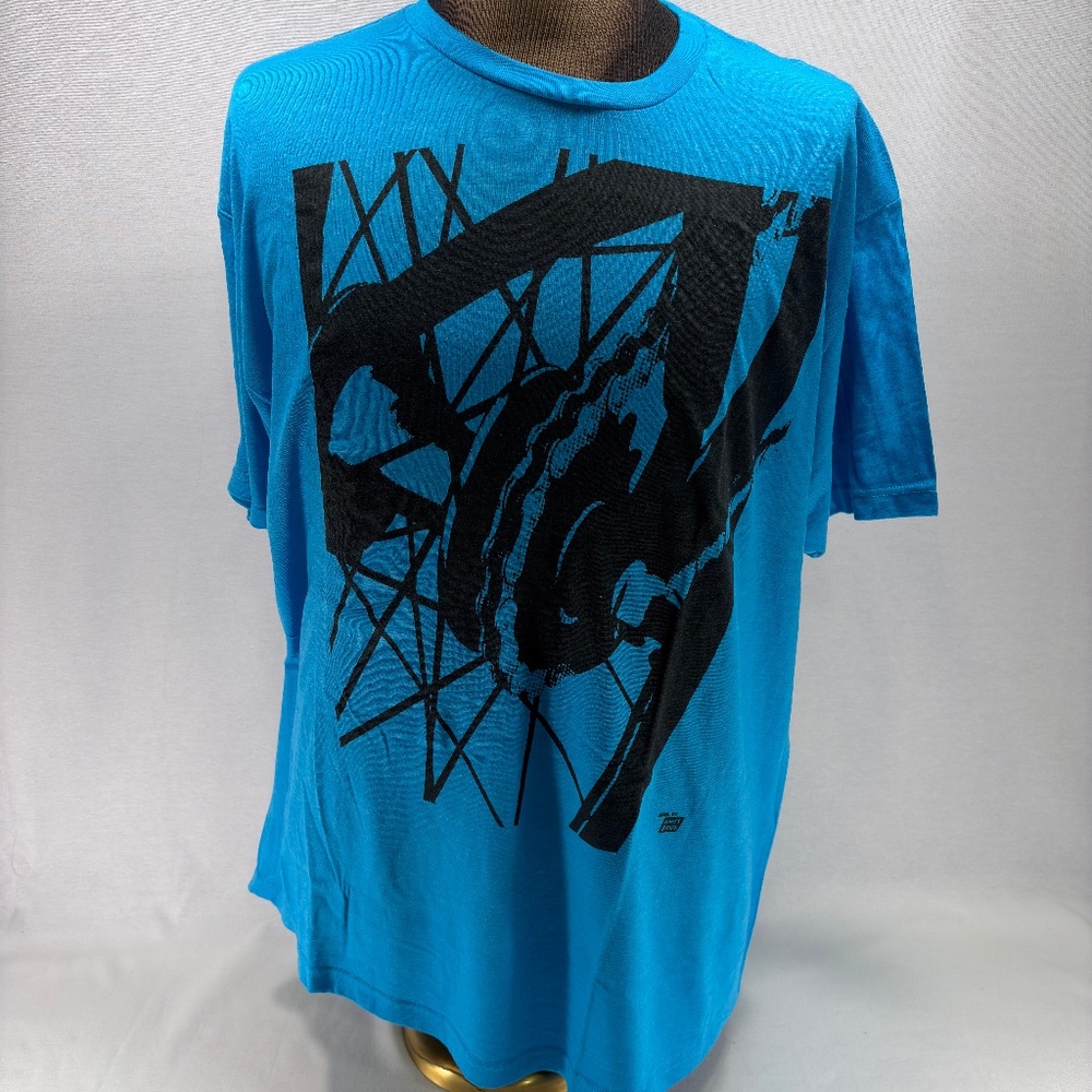 Collectable Ames Bros Graphic Bike Blue T-Shirt XXL